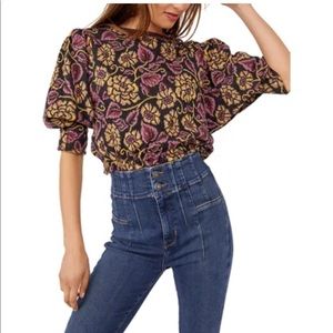 Free People No Boundaries Short Sleeve top